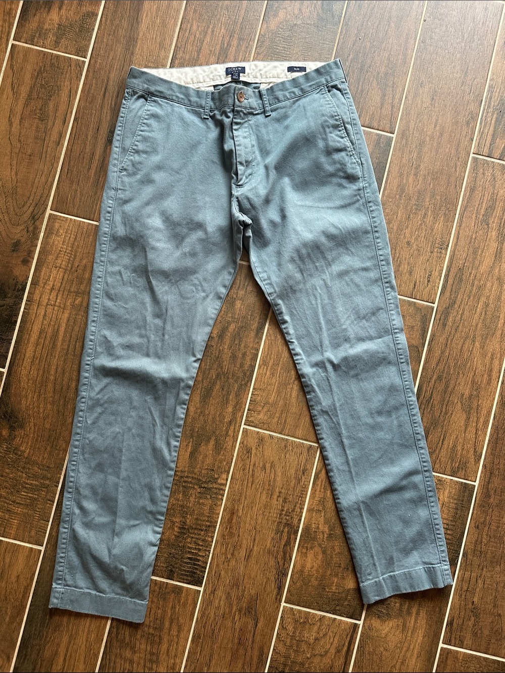 J. Crew Slim Light Blue Chino Pants W33 L32